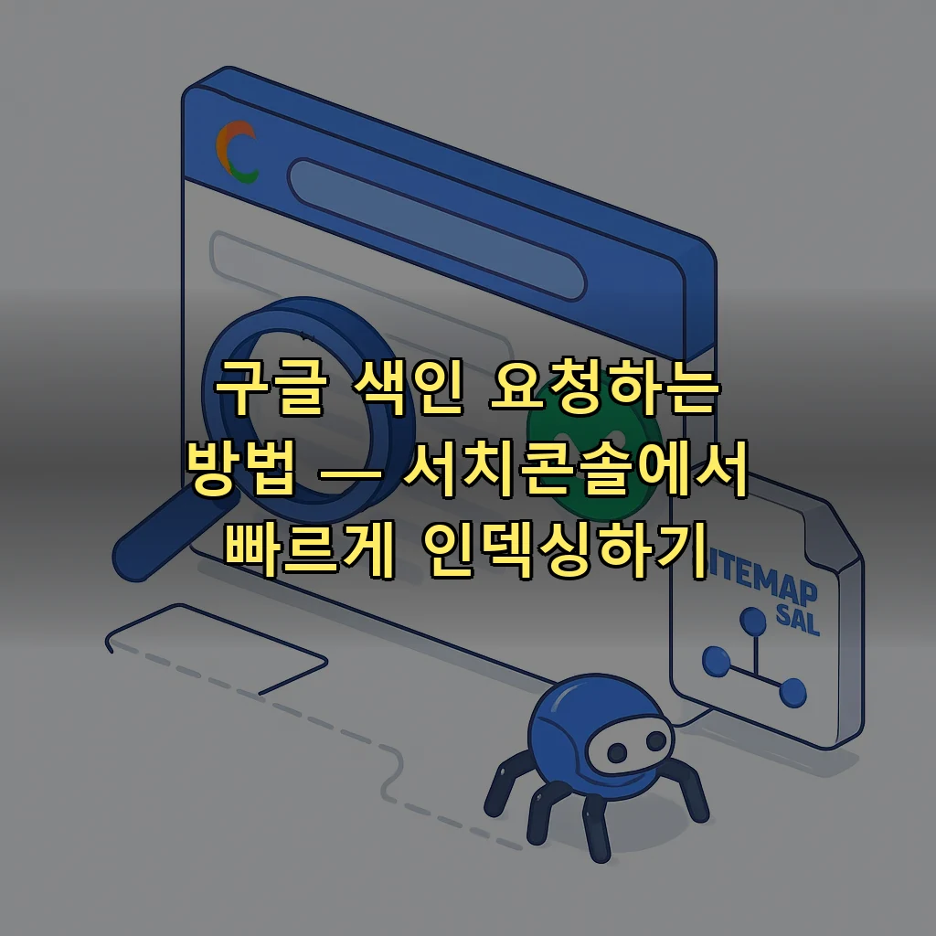 구글 색인 요청하는 방법 — 서치콘솔에서 빠르게 인덱싱하기